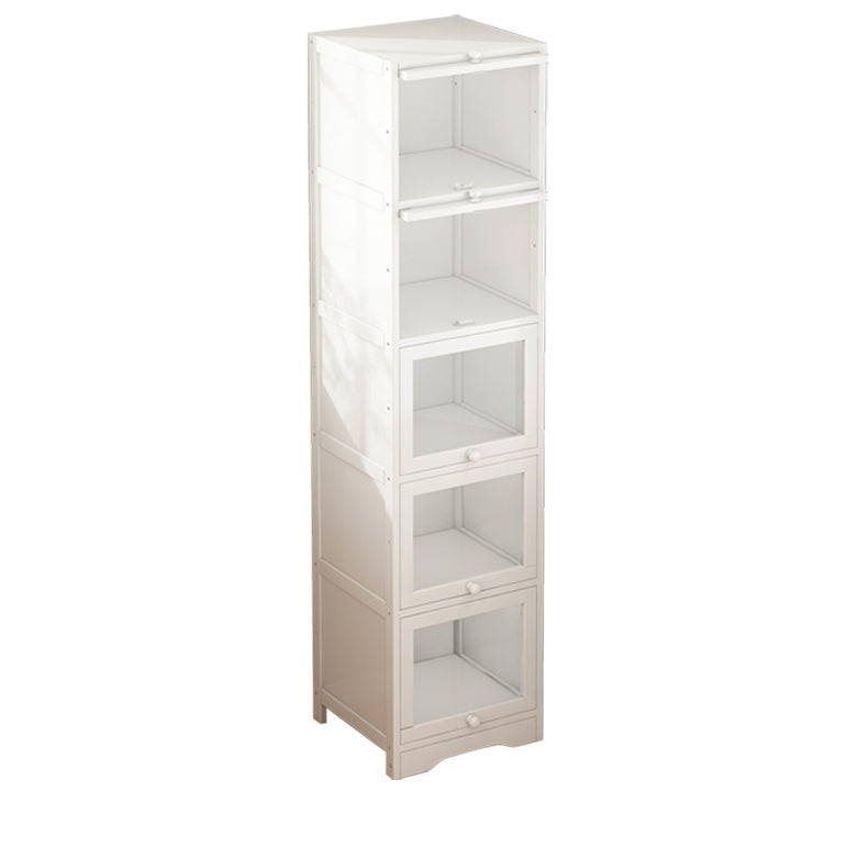 Modern Rectangle Accent Cabinet Rectangle Wood Cabinet with Doors