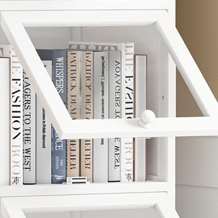 Modern Rectangle Accent Cabinet Rectangle Wood Cabinet with Doors