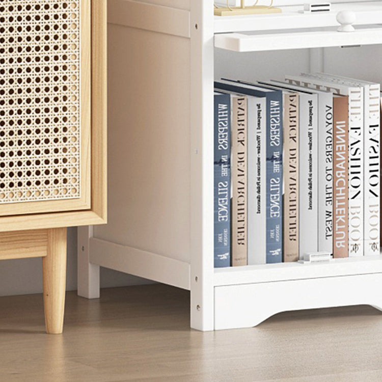 Modern Rectangle Accent Cabinet Rectangle Wood Cabinet with Doors