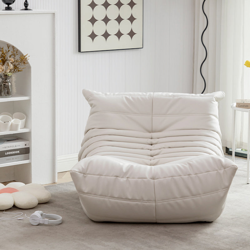 Modernistic Tufted Cushions Armless Living Room Standard Seating