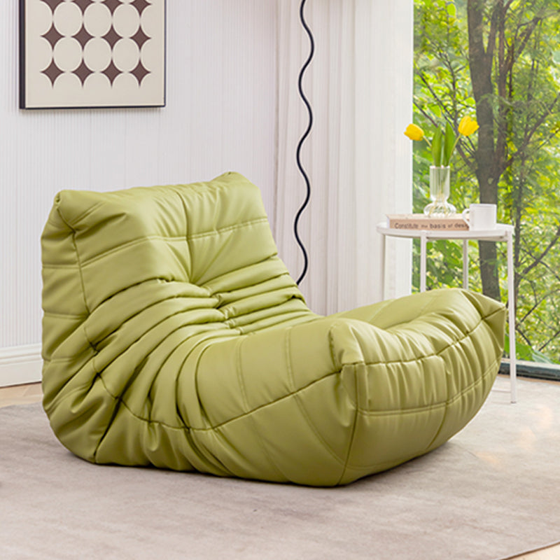 Modernistic Tufted Cushions Armless Living Room Standard Seating