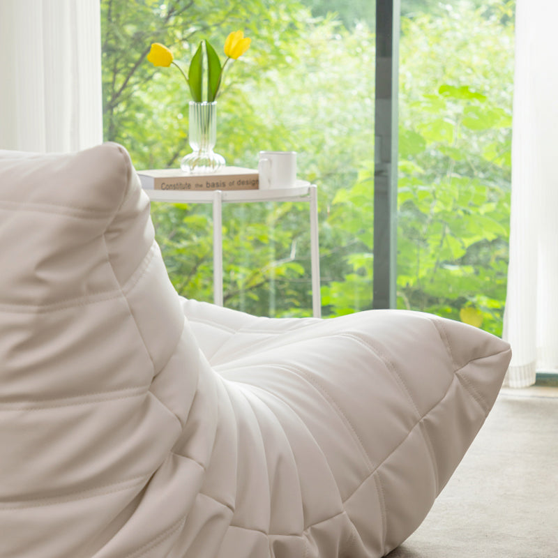 Modernistic Tufted Cushions Armless Living Room Standard Seating