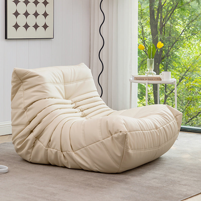 Modernistic Tufted Cushions Armless Living Room Standard Seating