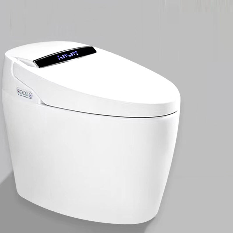 Modern Porcelain Flush Toilet Floor Mounted Siphon Jet All-In-One Toilet