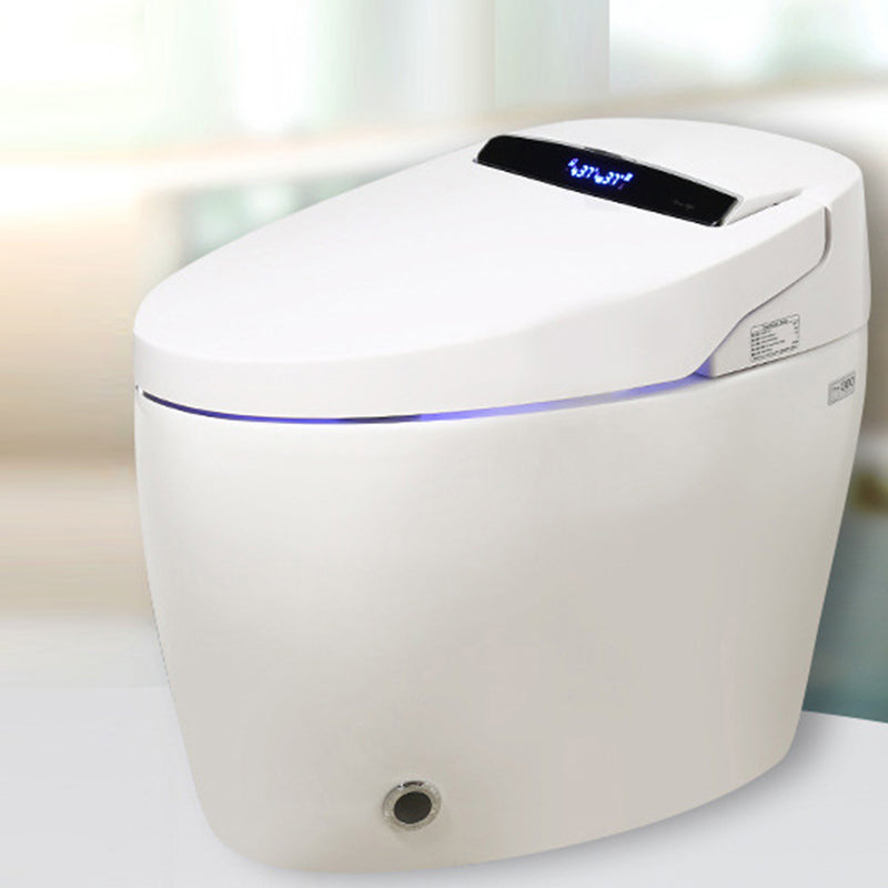 Modern Porcelain Flush Toilet Floor Mounted Siphon Jet All-In-One Toilet