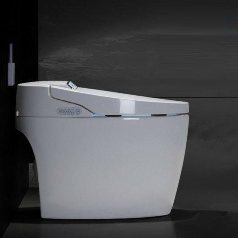 Modern Porcelain Flush Toilet Floor Mounted Siphon Jet All-In-One Toilet