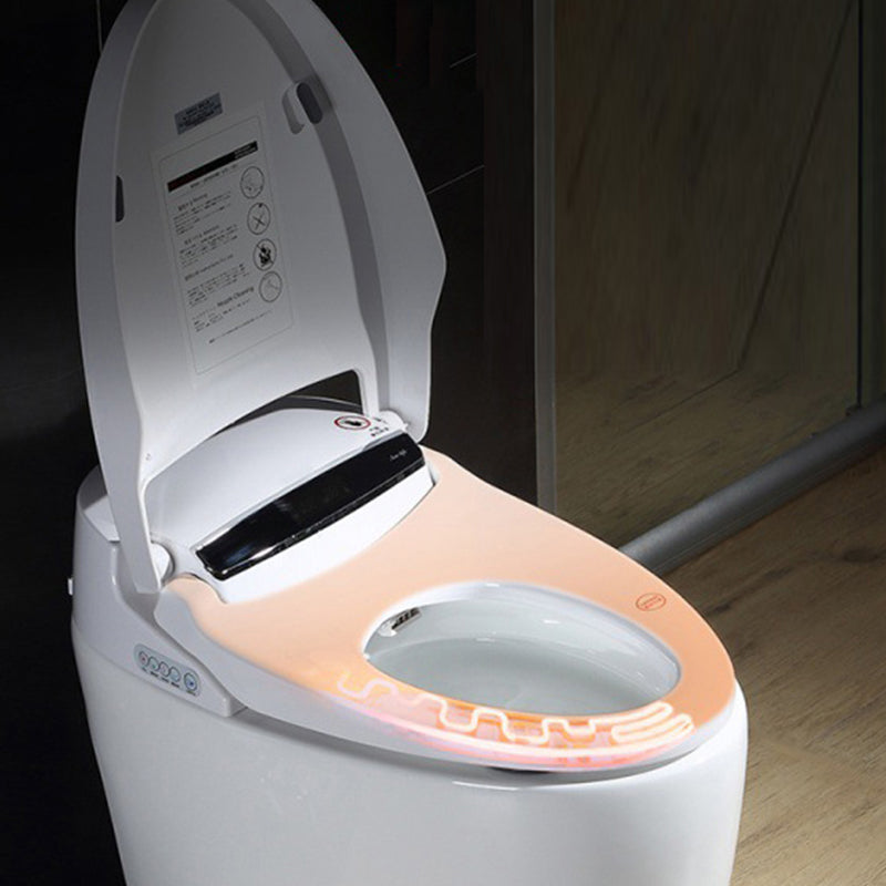 Modern Porcelain Flush Toilet Floor Mounted Siphon Jet All-In-One Toilet