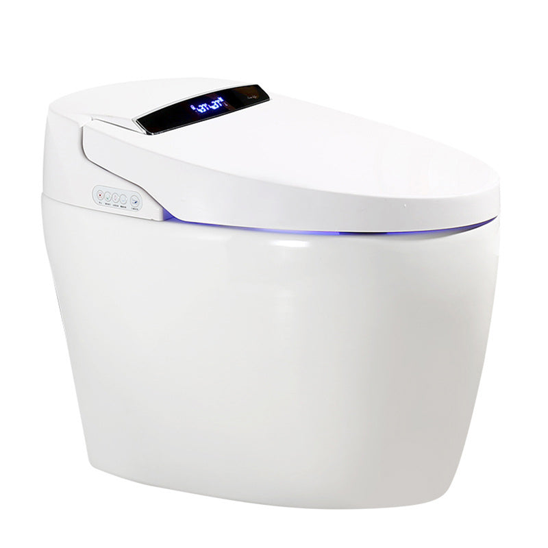 Modern Porcelain Flush Toilet Floor Mounted Siphon Jet All-In-One Toilet