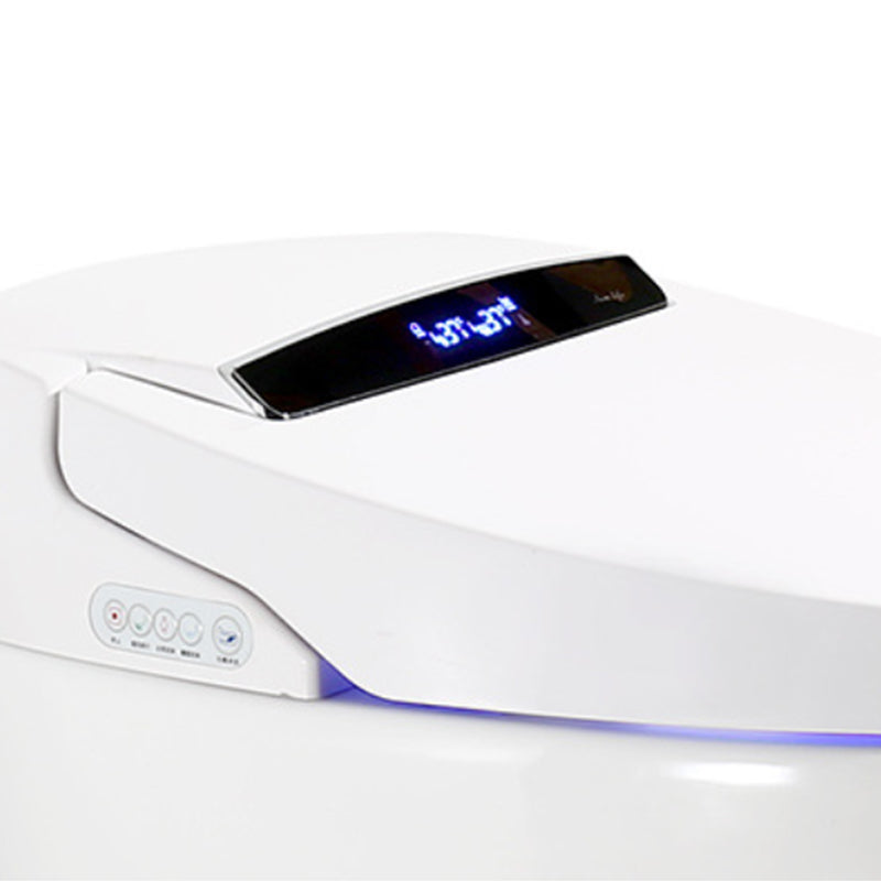 Modern Porcelain Flush Toilet Floor Mounted Siphon Jet All-In-One Toilet