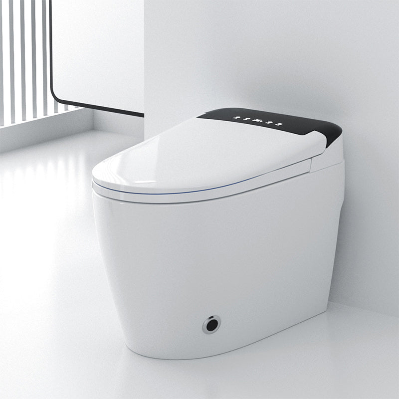 Modern ABS Toilet Bowl One Piece Toilet Floor Mounted Toilet