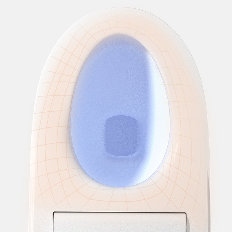 Modern ABS Toilet Bowl One Piece Toilet Floor Mounted Toilet