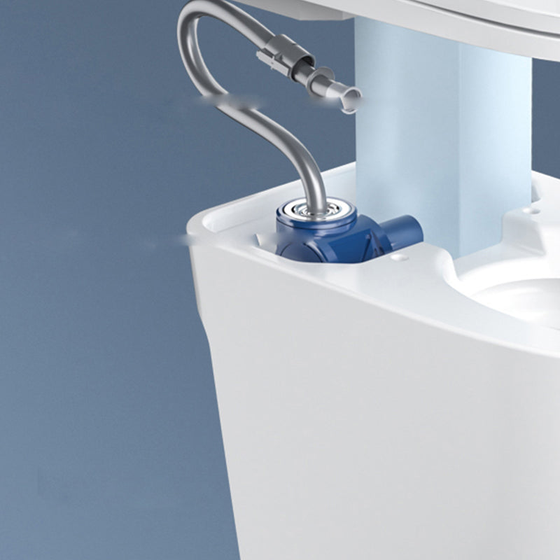 Modern Porcelain Toilet Floor Mounted Toilet Siphon Jet One Piece Toilet