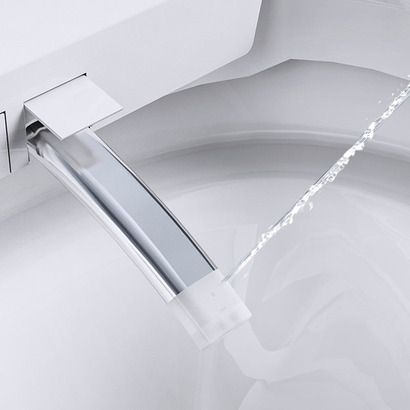 Modern Flush Toilet Floor Mounted Siphon Jet All-In-One Toilet Bowl