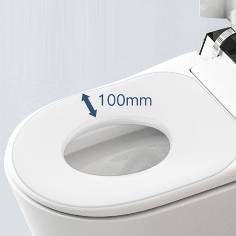Modern Flush Toilet Floor Mounted Siphon Jet All-In-One Toilet Bowl