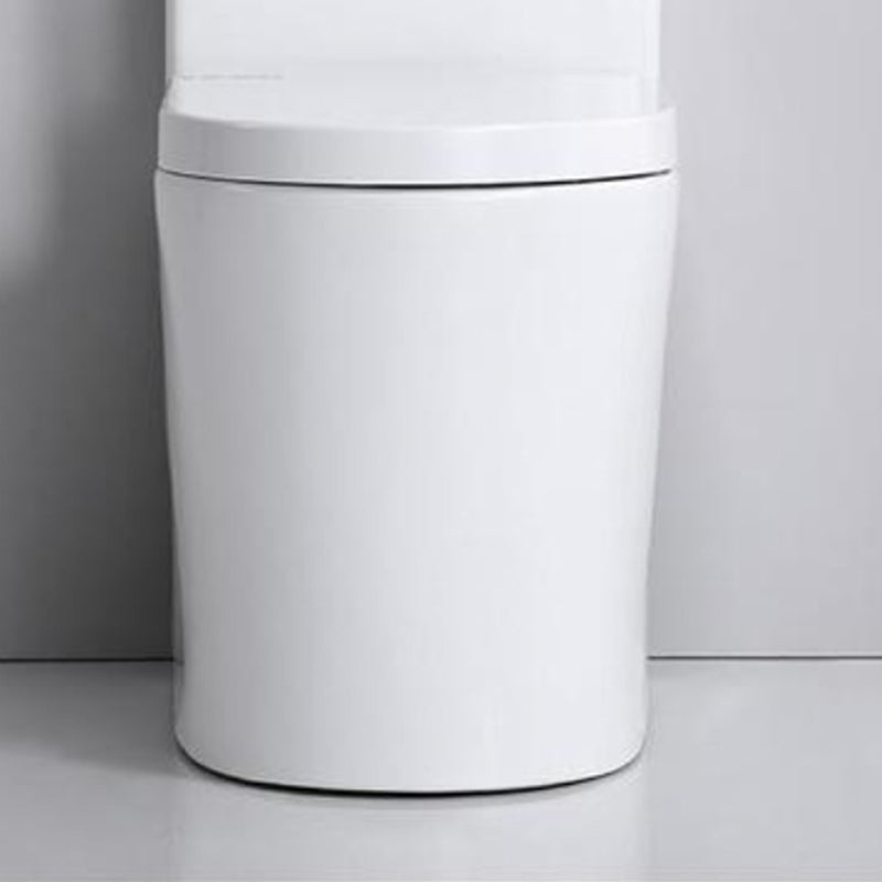 Traditional Floor Mounted Flush Toilet White Urine Toilet with Seat for Bathroom