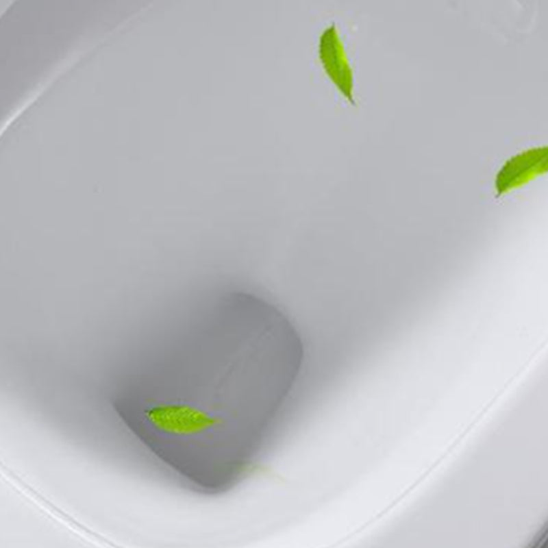 Traditional Floor Mounted Flush Toilet White Urine Toilet with Seat for Bathroom