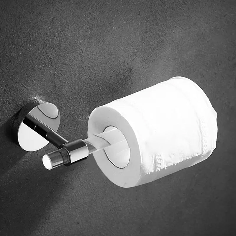 Modern Bathroom Accessory As Individual Or As a Set in Plastic and Metal