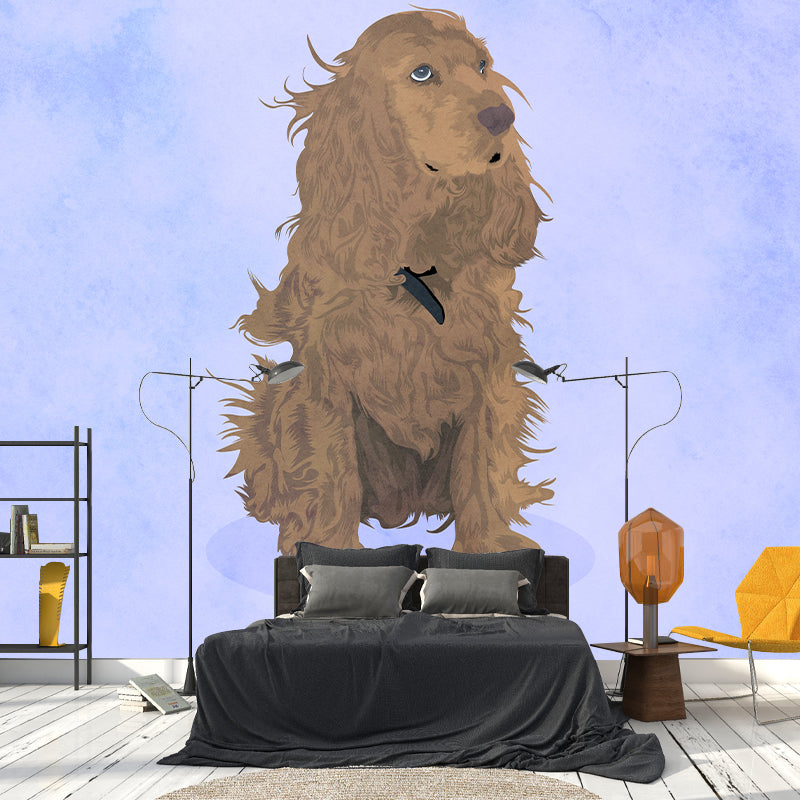 Illustration Mildew Resistant Mural Wallpaper Animals Indoor Wall Mural