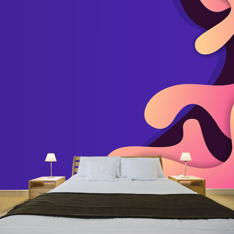 Background Pattern Mildew Resistant Mural Abstract Illustration Sitting Room Wall Mural