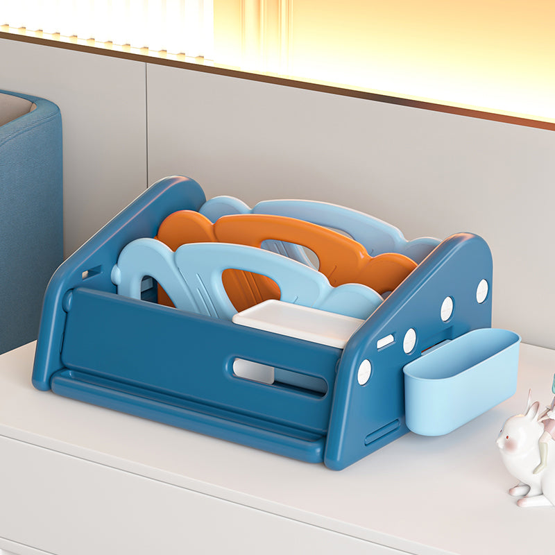 Modern & Contemporary Etagere Bookcase Plastic Tabletop Book Display