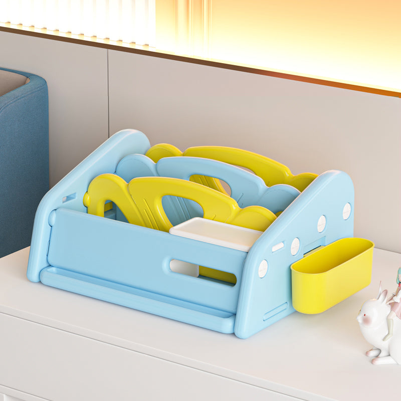 Modern & Contemporary Etagere Bookcase Plastic Tabletop Book Display