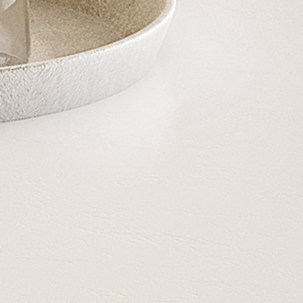 White Modern Dining Table Sintered Stone Dinner Table for Dining Room