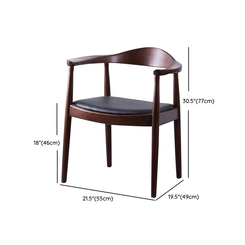 1/5 Pcs Dining Room Set Modern Style Solid Wood Dining Set with Round Table