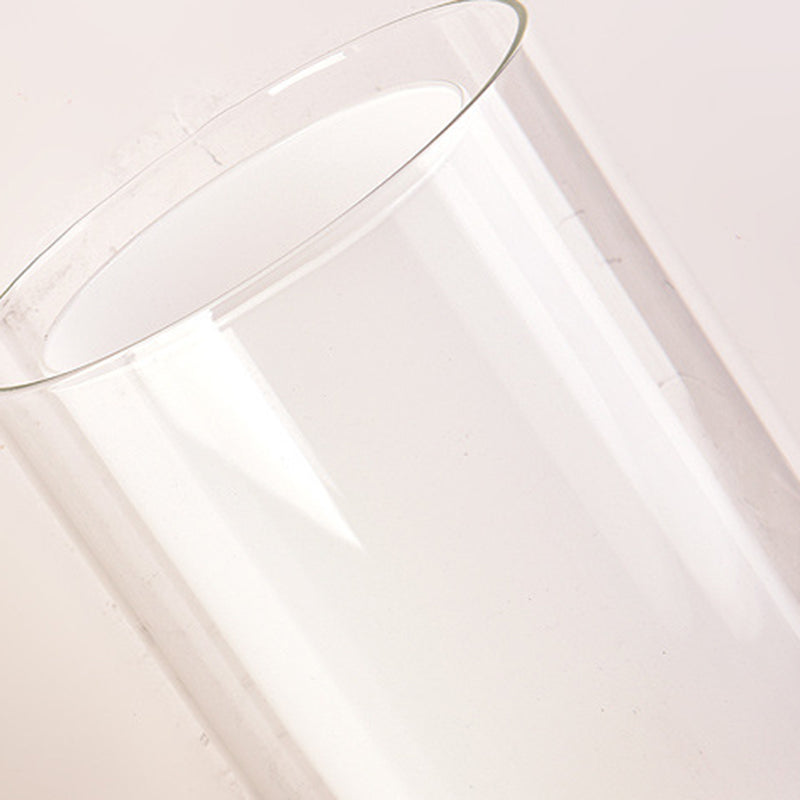 Modern Vanity Lamp Cylinder Glass Wall Light Fixture for Bathroom