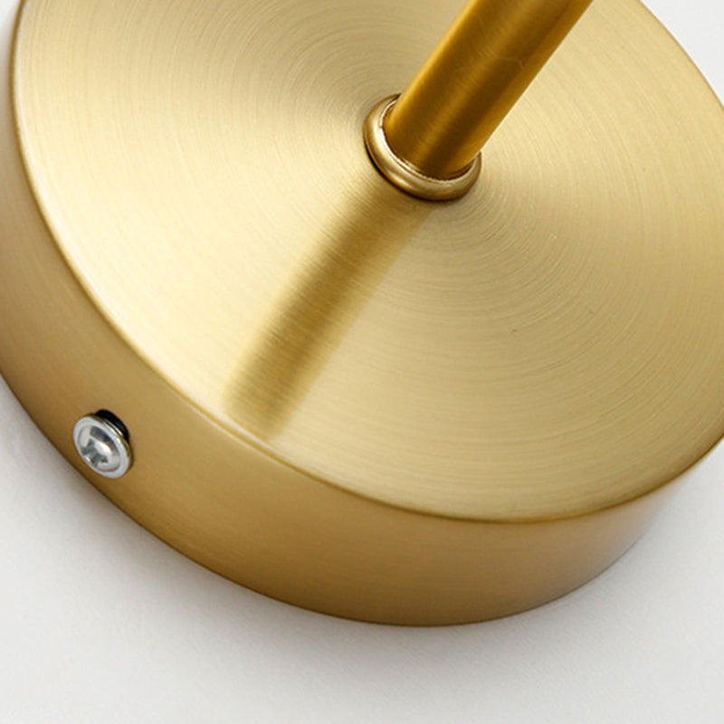 Modern Vanity Lamp Globe Glass Wall Light Fixture for Bathroom