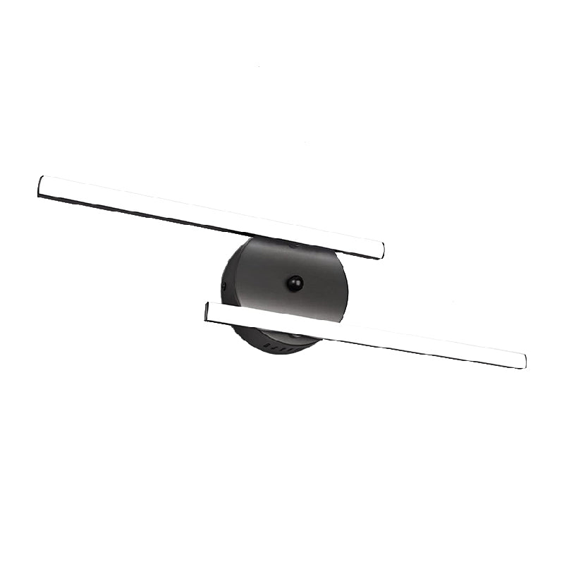 Nordic Style Metal Vanity Light Strip Shape LED Vanity Lamp for Shower Room