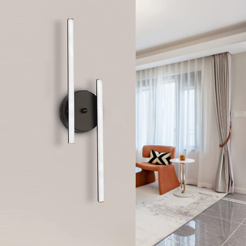 Nordic Style Metal Vanity Light Strip Shape LED Vanity Lamp for Shower Room