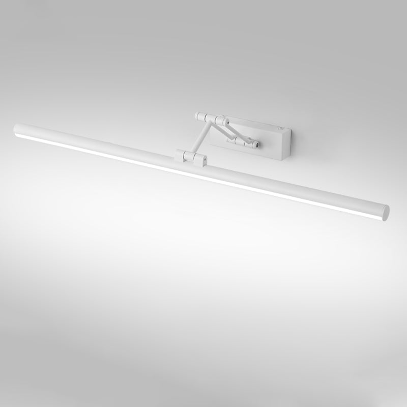 Modern Simple Vanity Light Cylinder Shape Scalable Vanity Lamp for Shower Room
