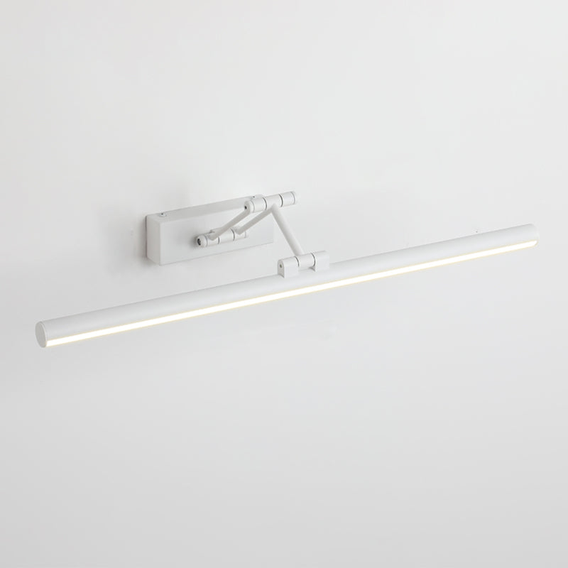 Modern Simple Vanity Light Cylinder Shape Scalable Vanity Lamp for Shower Room