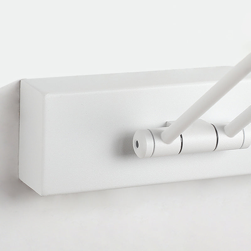 Modern Simple Vanity Light Cylinder Shape Scalable Vanity Lamp for Shower Room