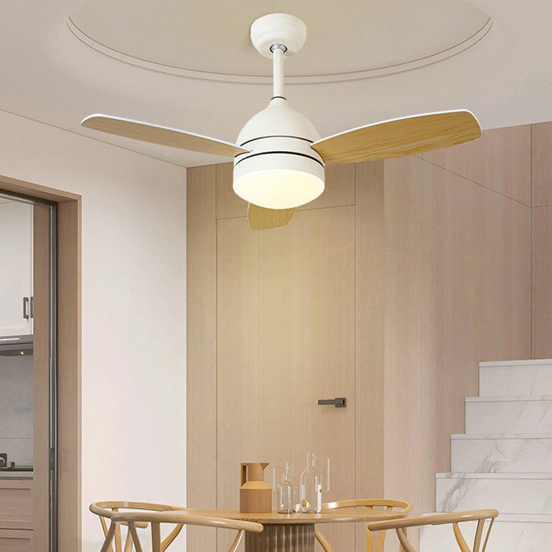 Metal Fan Shape Ceiling Fan Kid Style 1-Light Ceiling Fans Fixtures