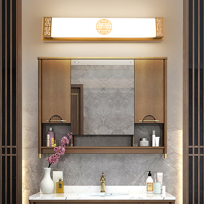 Contemporary Vanity Lighting Metal Wall Light Fixture for Bathroom