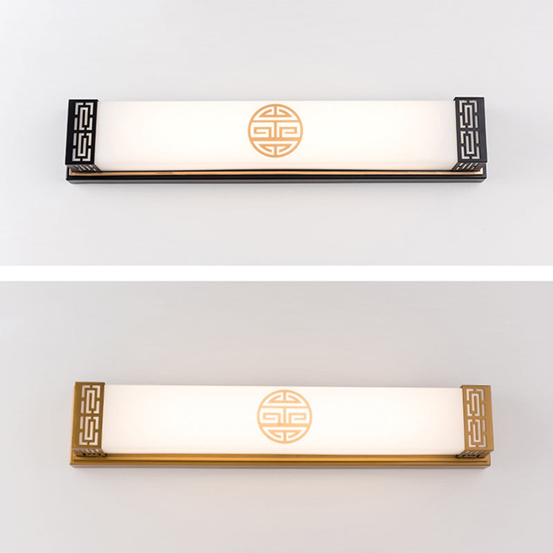 Contemporary Vanity Lighting Metal Wall Light Fixture for Bathroom
