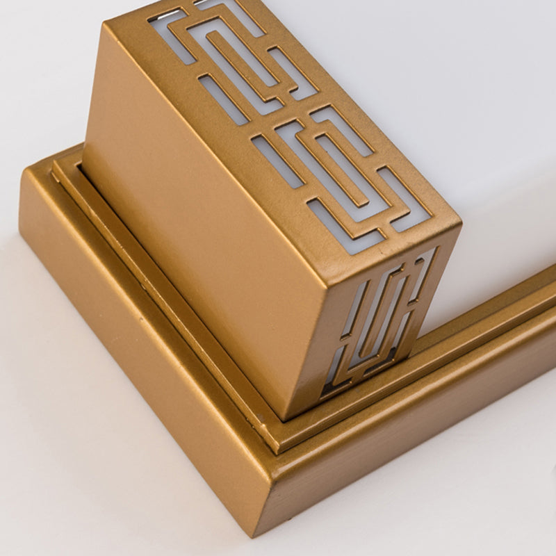 Contemporary Vanity Lighting Metal Wall Light Fixture for Bathroom