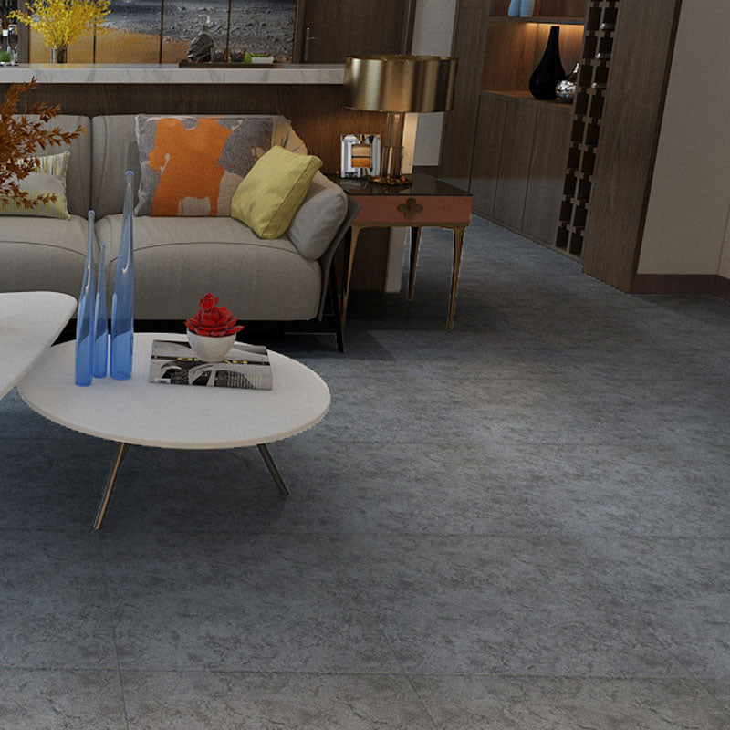 Peel and Stick Flooring Vinyl Square Marble Print Indoor Flooring Vinyl