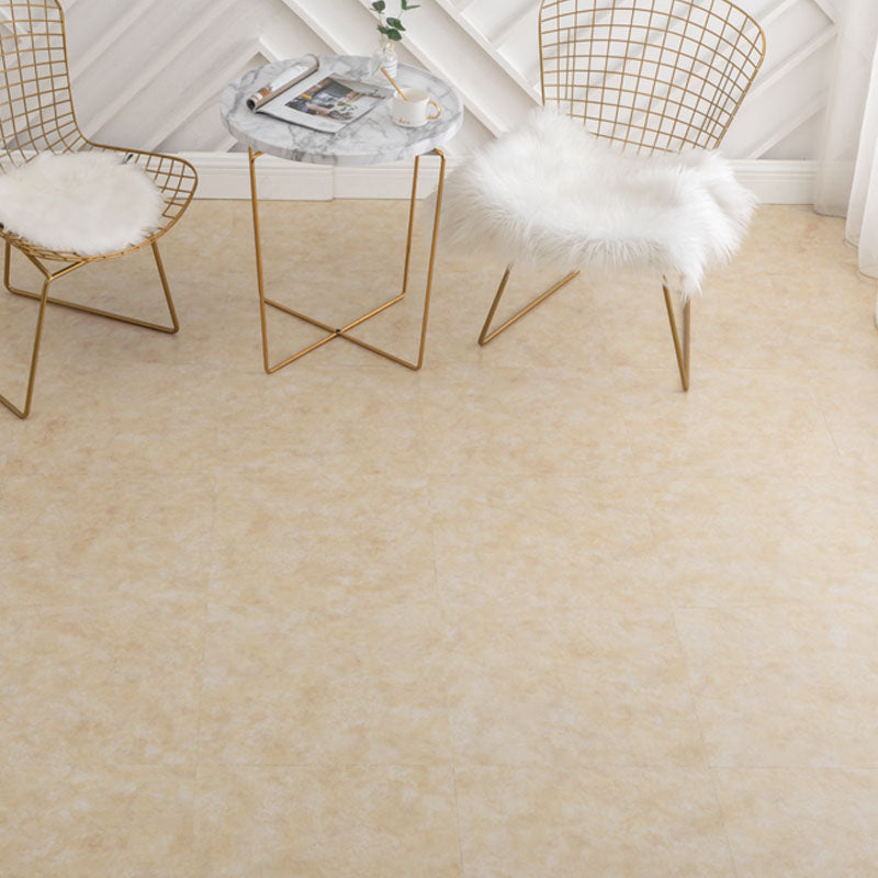 Peel and Stick Flooring Vinyl Square Marble Print Indoor Flooring Vinyl