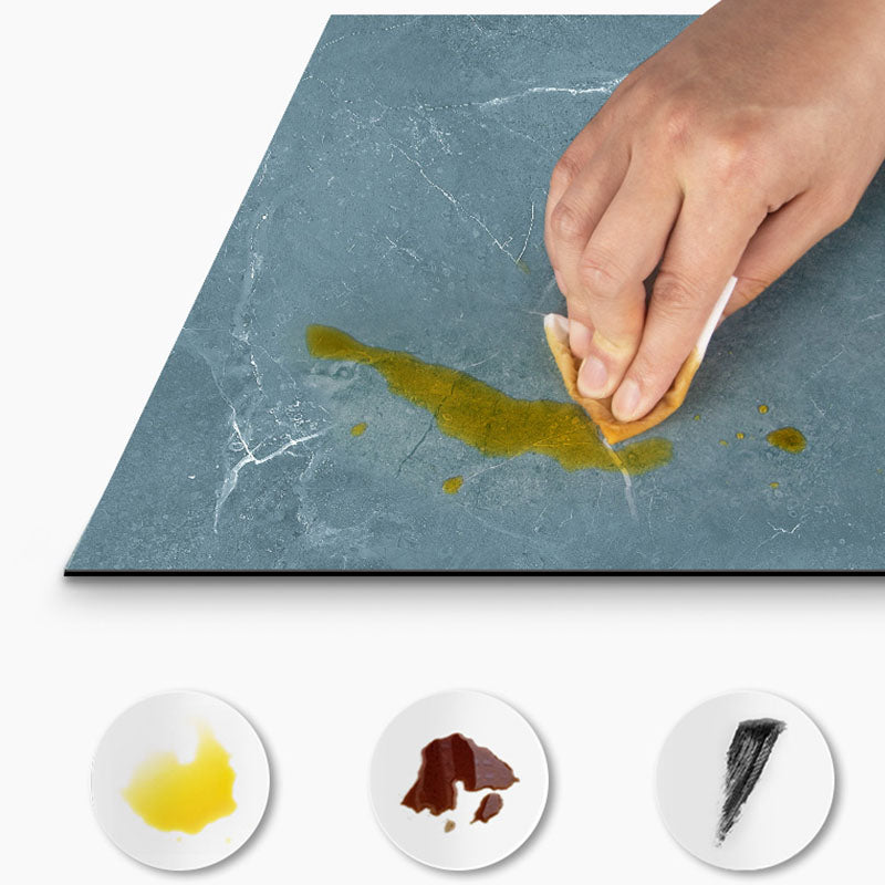 Peel & Stick Vinyl Flooring Smooth Marble Look Vinyl Flooring with Waterproof