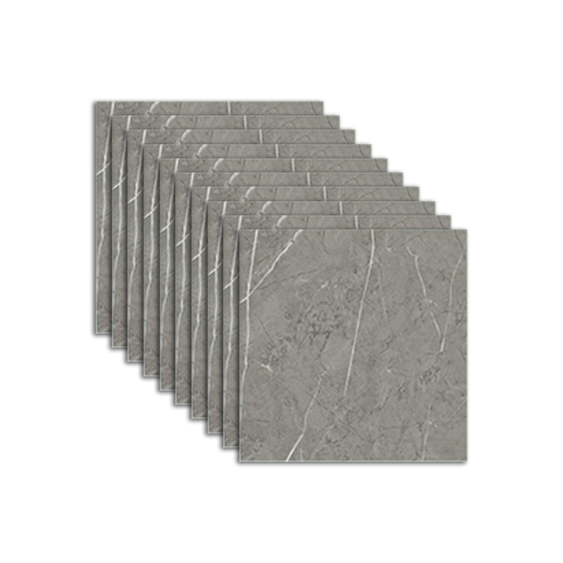 Peel & Stick Vinyl Flooring Smooth Vinyl Flooring with Marble Look