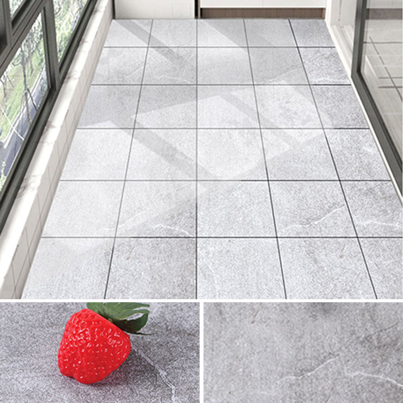 Peel & Stick Vinyl Flooring Smooth Vinyl Flooring with Marble Look