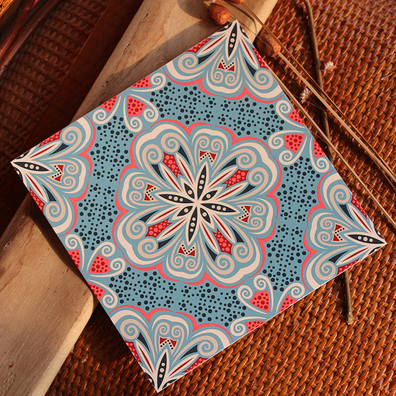 Peel & Stick Vinyl Flooring Multi-Tonal Style Vinyl Flooring with Low Gloss