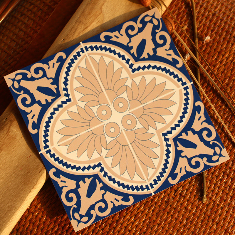 Peel & Stick Vinyl Flooring Multi-Tonal Style Vinyl Flooring with Low Gloss