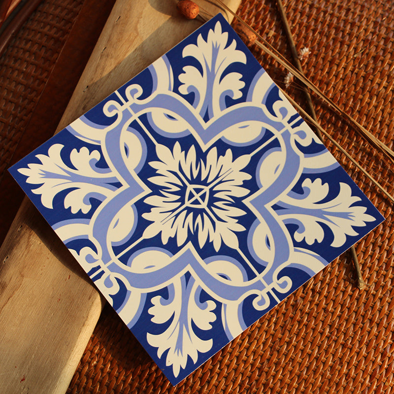 Peel & Stick Vinyl Flooring Multi-Tonal Style Vinyl Flooring with Low Gloss