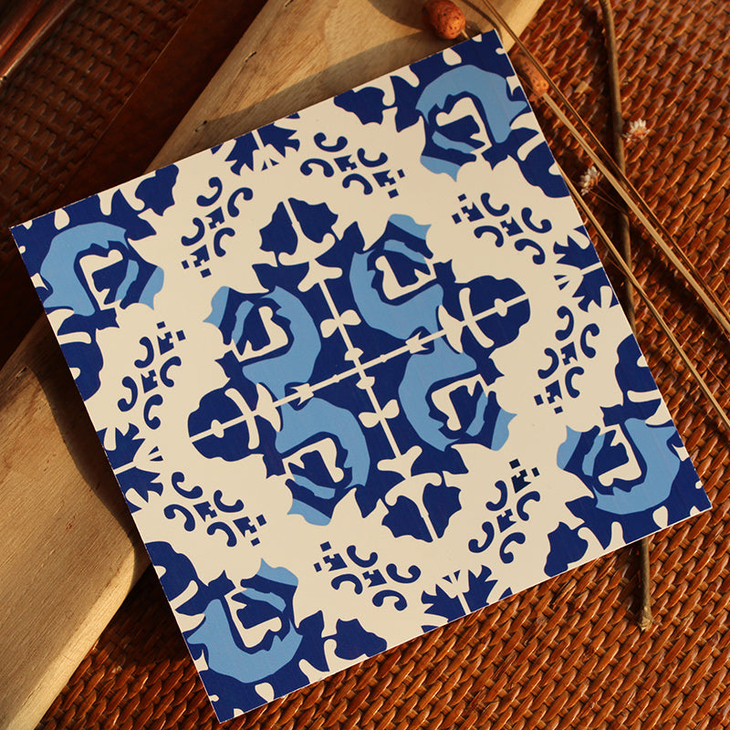 Peel & Stick Vinyl Flooring Multi-Tonal Style Vinyl Flooring with Low Gloss