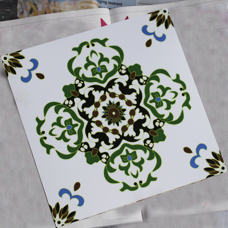 Peel & Stick Vinyl Flooring Multi-Tonal Style Vinyl Flooring with Low Gloss