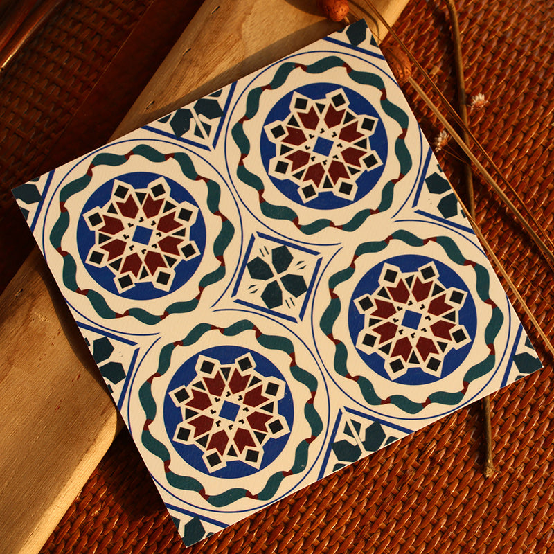 Peel & Stick Vinyl Flooring Multi-Tonal Style Vinyl Flooring with Low Gloss