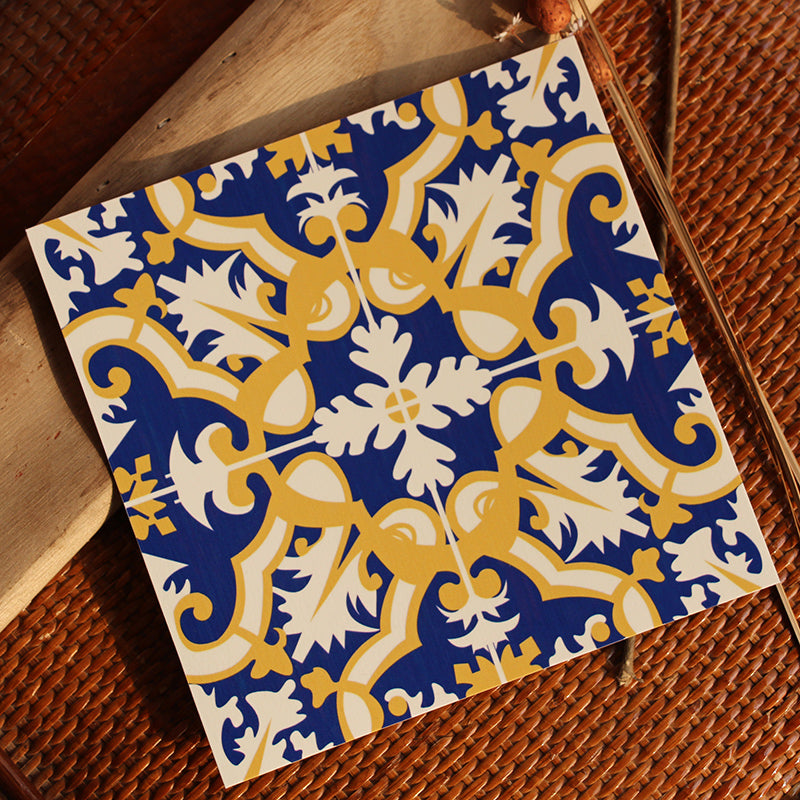 Peel & Stick Vinyl Flooring Multi-Tonal Style Vinyl Flooring with Low Gloss